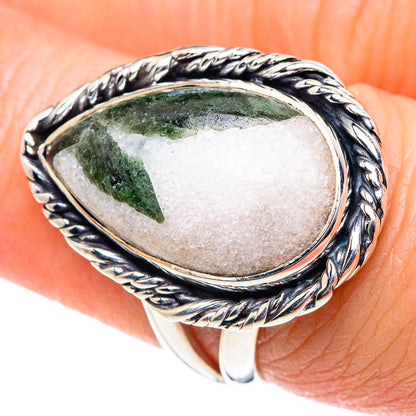 Seraphinite Rings handcrafted by Ana Silver Co - RING93387