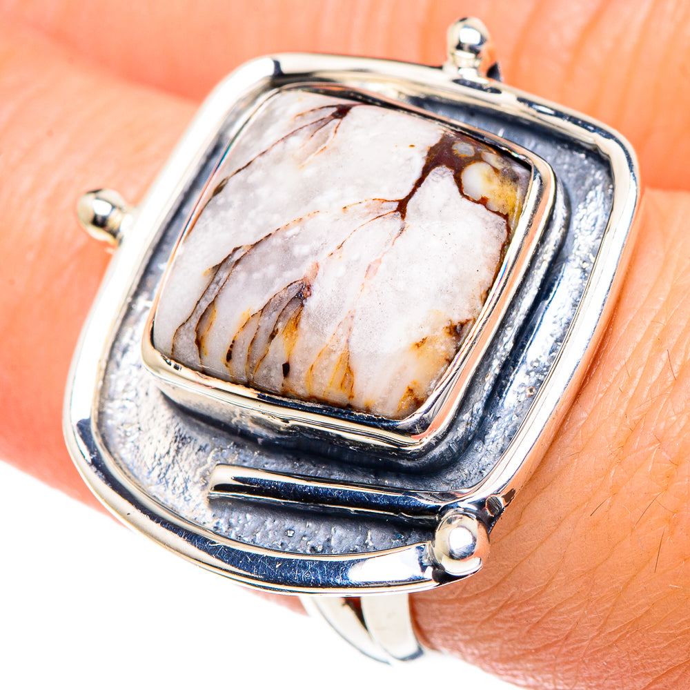 Wild Horse Jasper Rings handcrafted by Ana Silver Co - RING93394