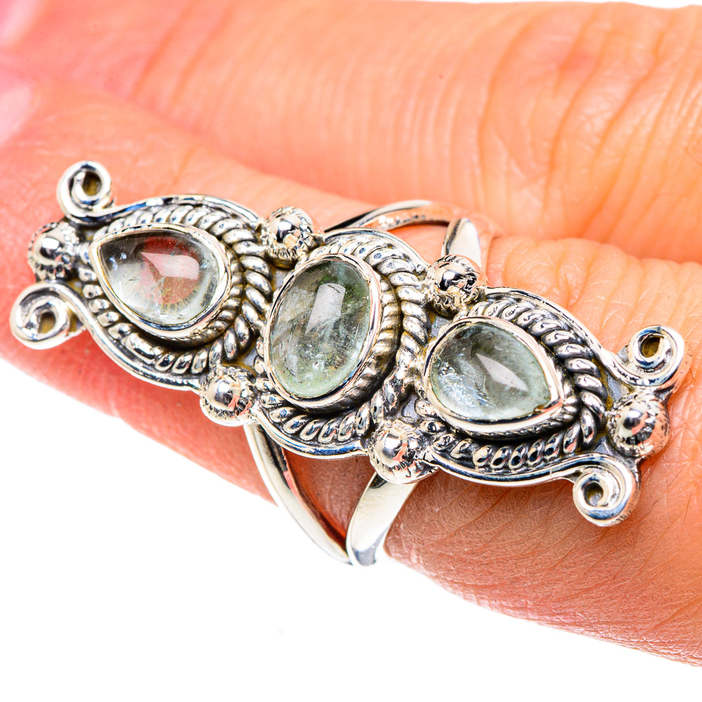Aquamarine Rings handcrafted by Ana Silver Co - RING93441