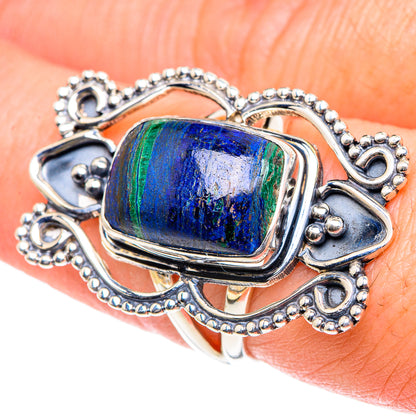 Azurite Rings handcrafted by Ana Silver Co - RING93469