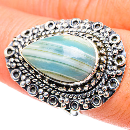 Owyhee Opal Rings handcrafted by Ana Silver Co - RING93484
