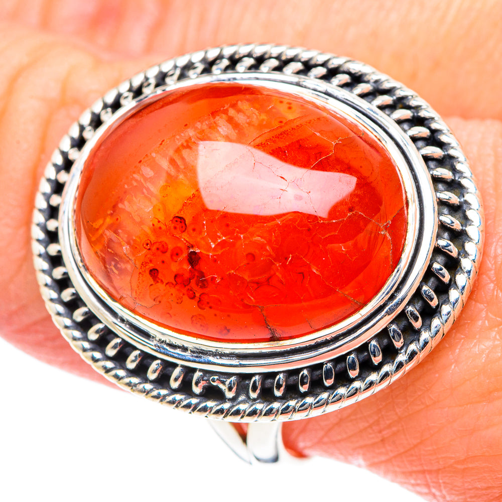 Sunstone Rings handcrafted by Ana Silver Co - RING93489