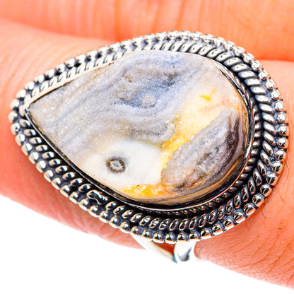 Desert Druzy Rings handcrafted by Ana Silver Co - RING93506