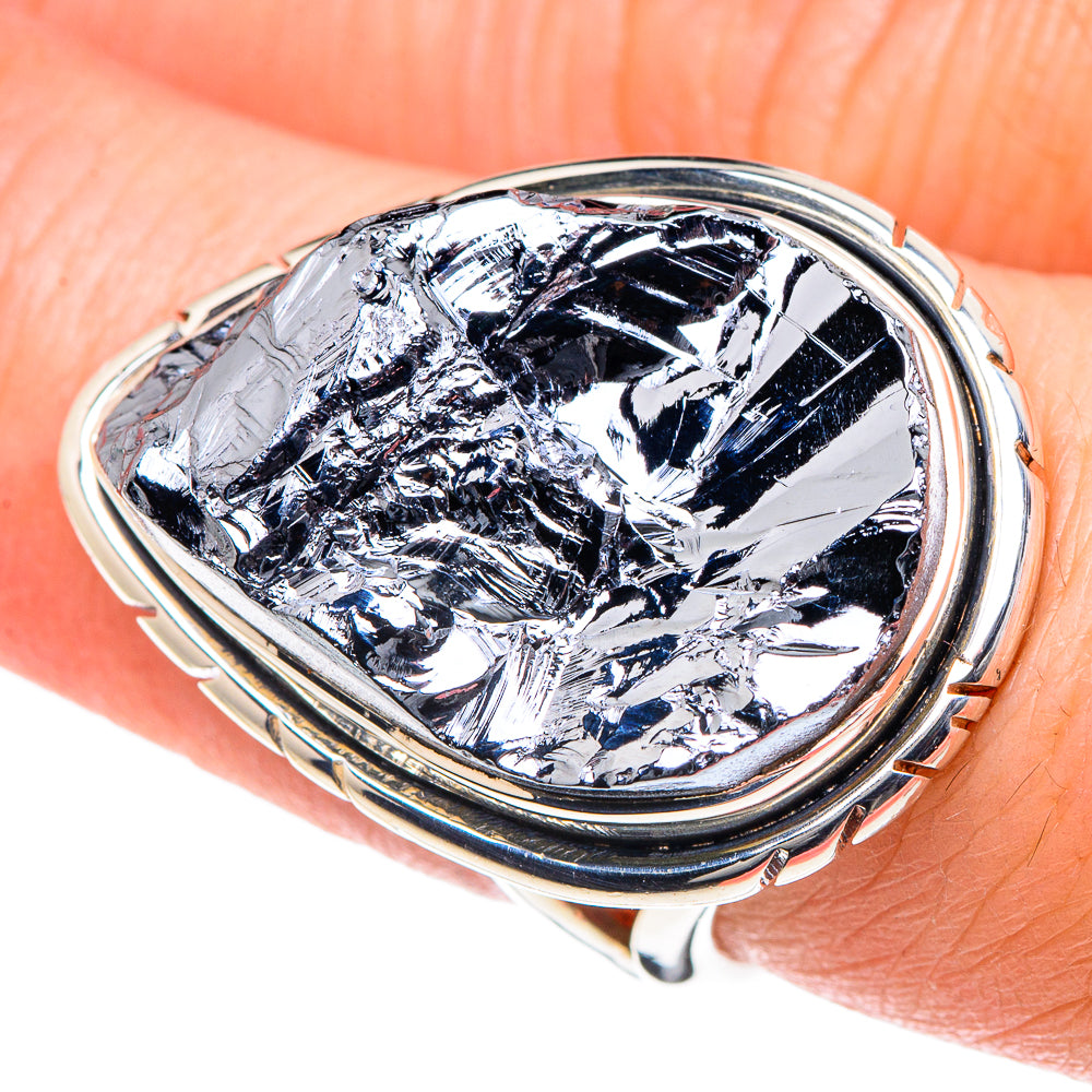 Shungite Rings handcrafted by Ana Silver Co - RING93507