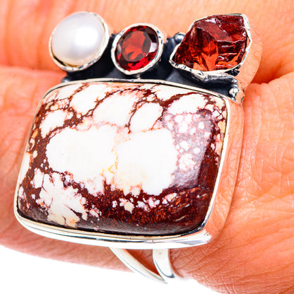 Wild Horse Jasper Rings handcrafted by Ana Silver Co - RING93527