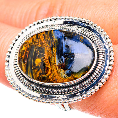 Pietersite Rings handcrafted by Ana Silver Co - RING93534