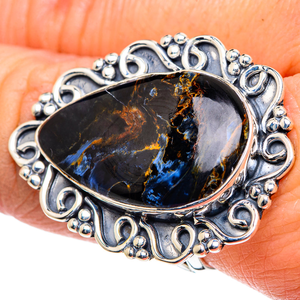 Pietersite Rings handcrafted by Ana Silver Co - RING93535