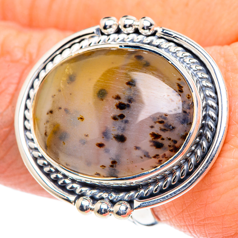 Montana Agate Rings handcrafted by Ana Silver Co - RING93572
