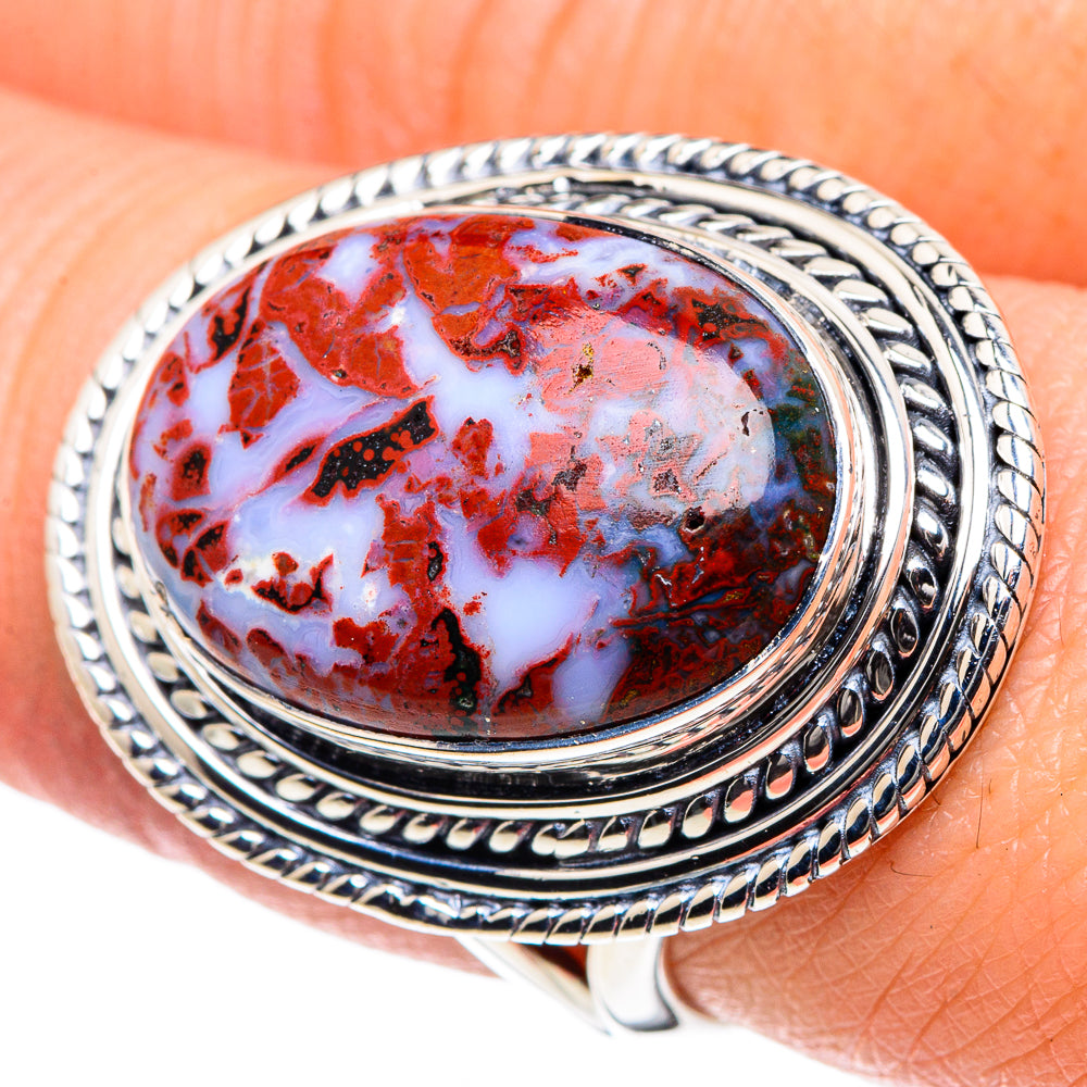 Ocean Jasper Rings handcrafted by Ana Silver Co - RING93577