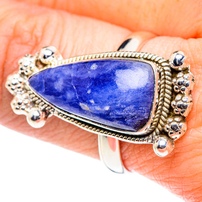 Sodalite Rings handcrafted by Ana Silver Co - RING93588