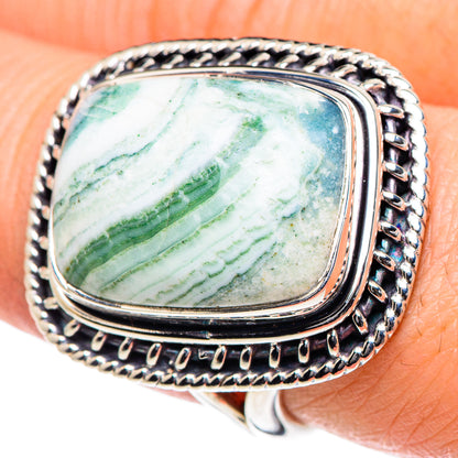Ocean Jasper Rings handcrafted by Ana Silver Co - RING93597