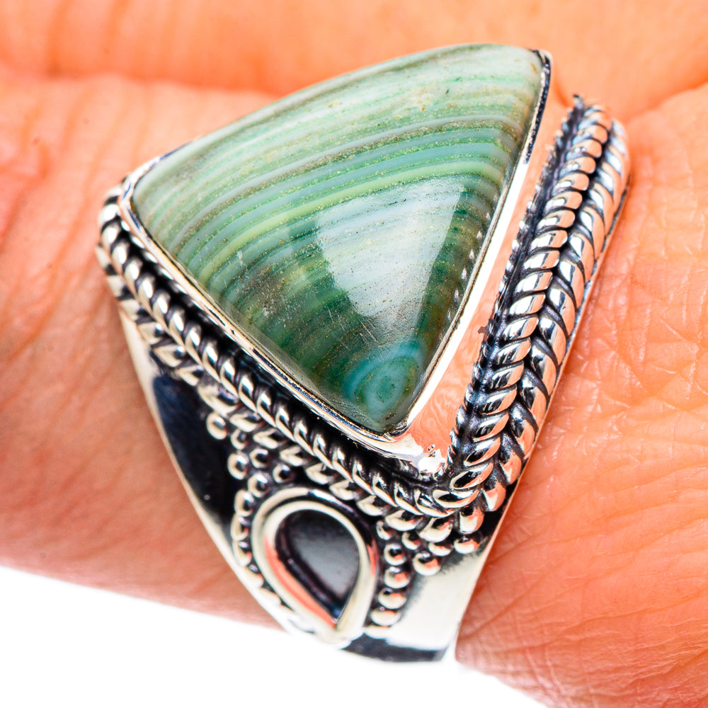 Ocean Jasper Rings handcrafted by Ana Silver Co - RING93598