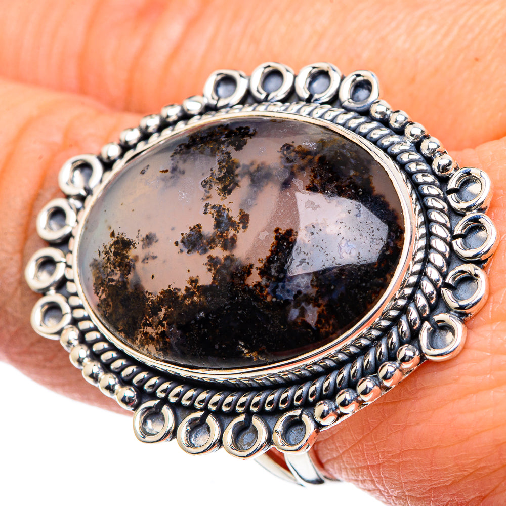 Montana Agate Rings handcrafted by Ana Silver Co - RING93607
