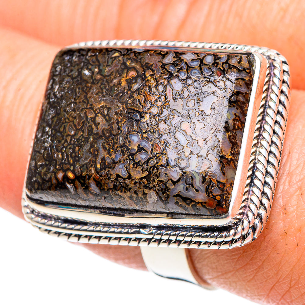Dinosaur Bone Rings handcrafted by Ana Silver Co - RING93608