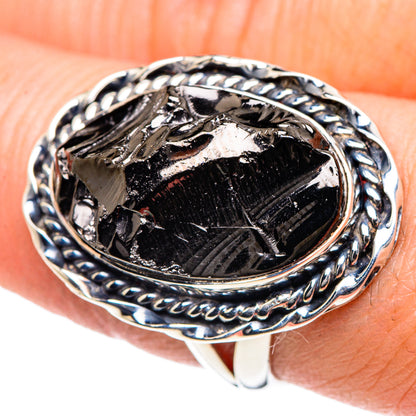 Shungite Rings handcrafted by Ana Silver Co - RING93625