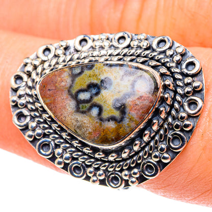 Ocean Jasper Rings handcrafted by Ana Silver Co - RING93639