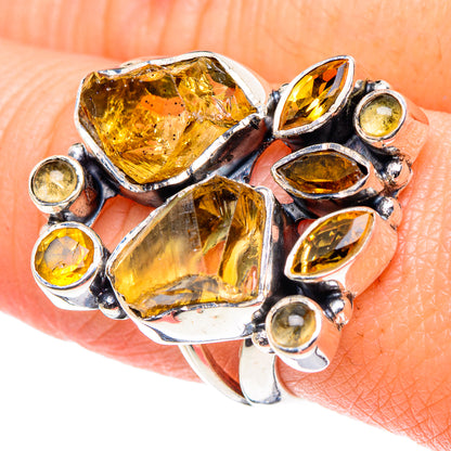 Citrine Rings handcrafted by Ana Silver Co - RING93640
