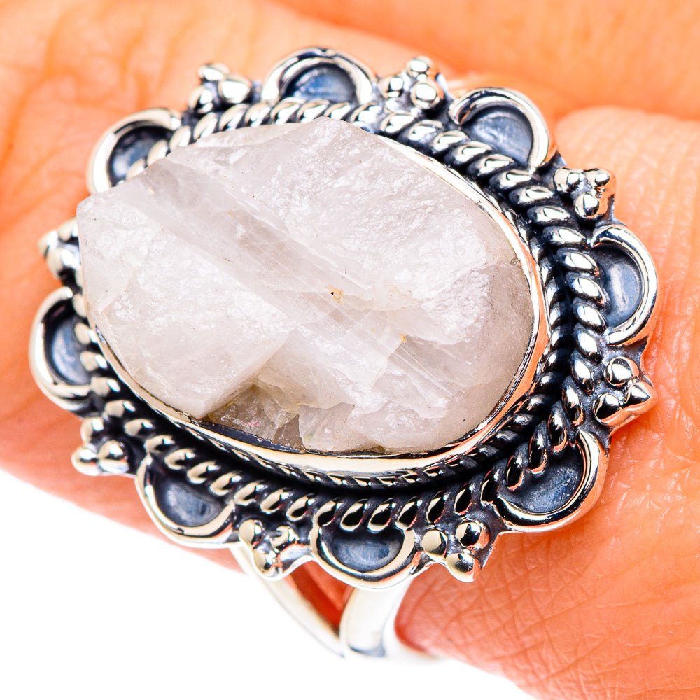 White Quartz Rings handcrafted by Ana Silver Co - RING93651
