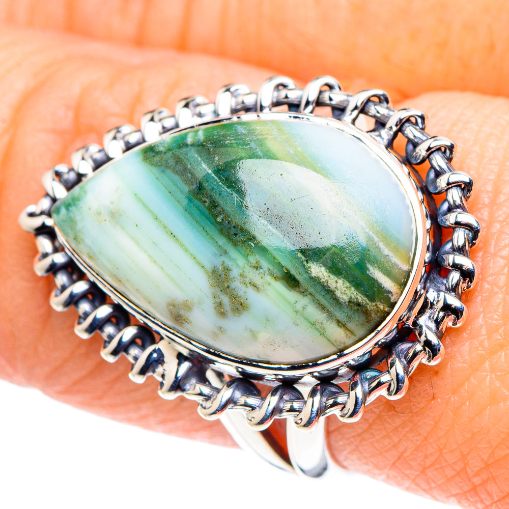 Ocean Jasper Rings handcrafted by Ana Silver Co - RING93664