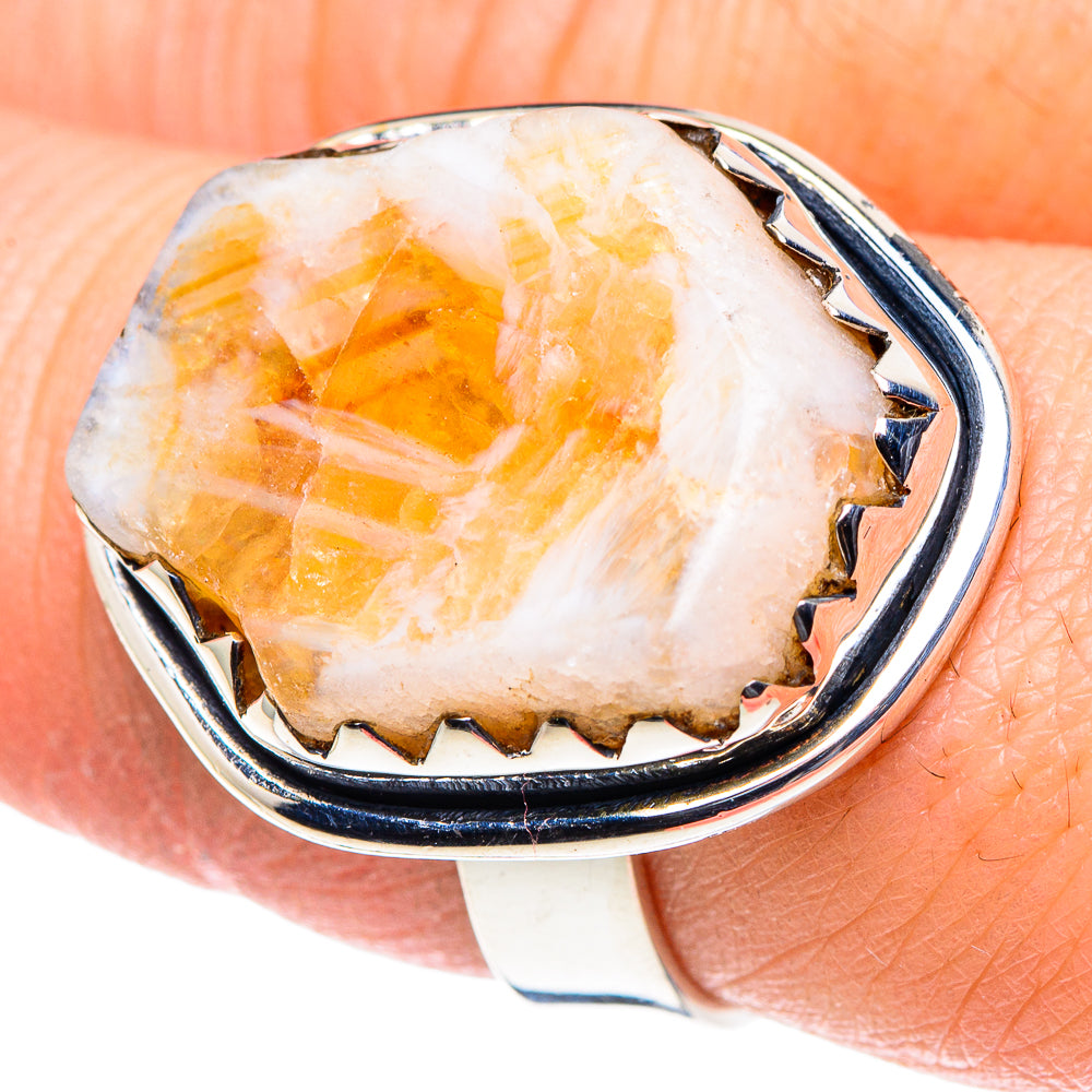 Citrine Rings handcrafted by Ana Silver Co - RING93698