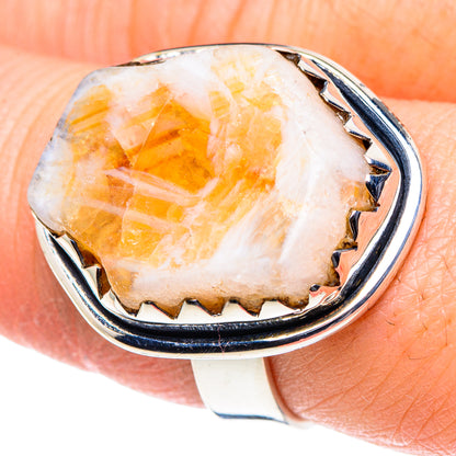 Citrine Rings handcrafted by Ana Silver Co - RING93698