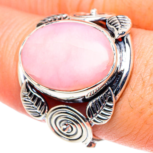Pink Opal Rings handcrafted by Ana Silver Co - RING93699