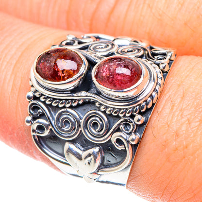 Pink Tourmaline Rings handcrafted by Ana Silver Co - RING93700