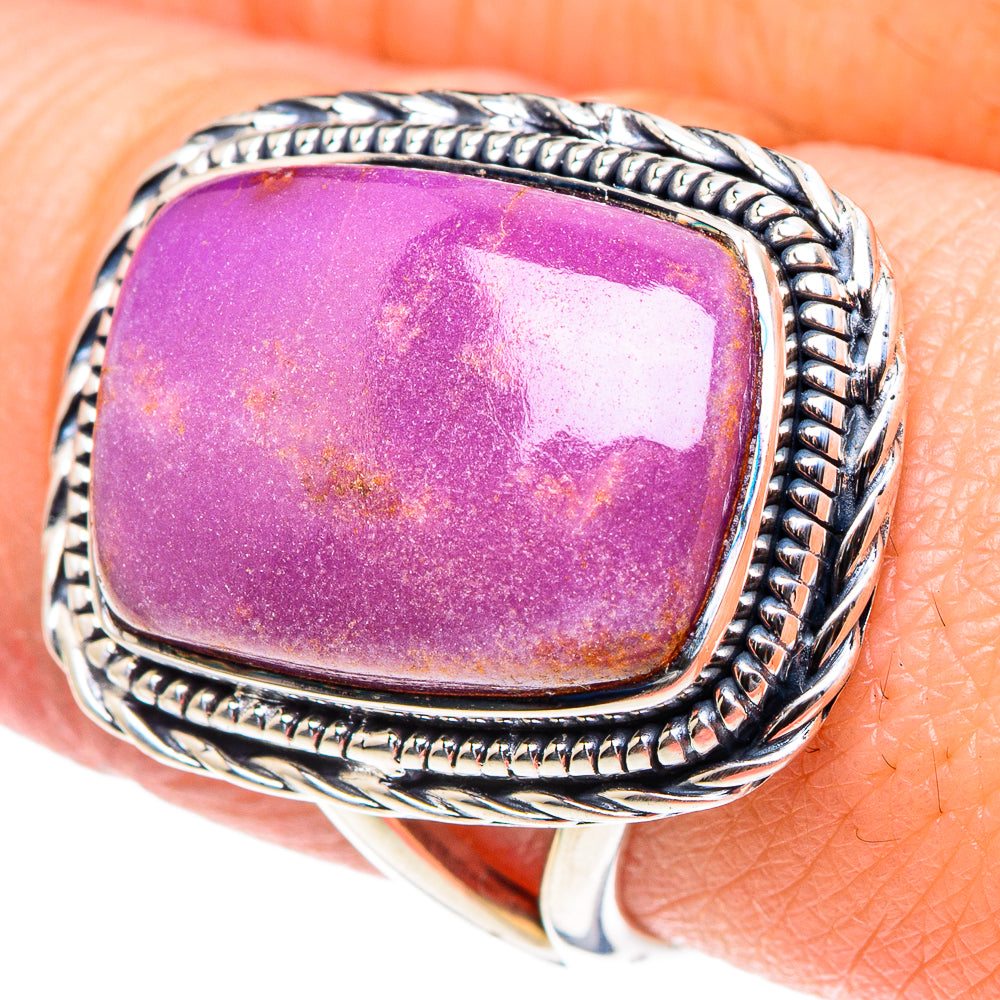 Phosphosiderite Rings handcrafted by Ana Silver Co - RING93704