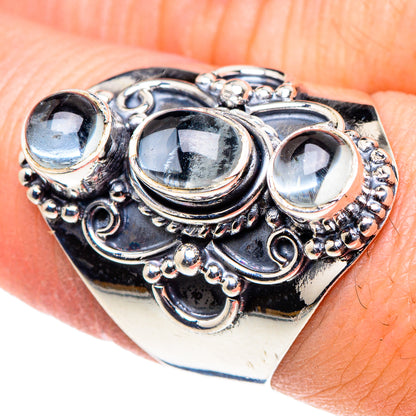 Aquamarine Rings handcrafted by Ana Silver Co - RING93717