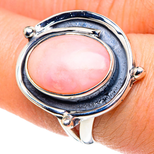 Pink Opal Rings handcrafted by Ana Silver Co - RING93727