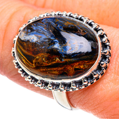Pietersite Rings handcrafted by Ana Silver Co - RING93732