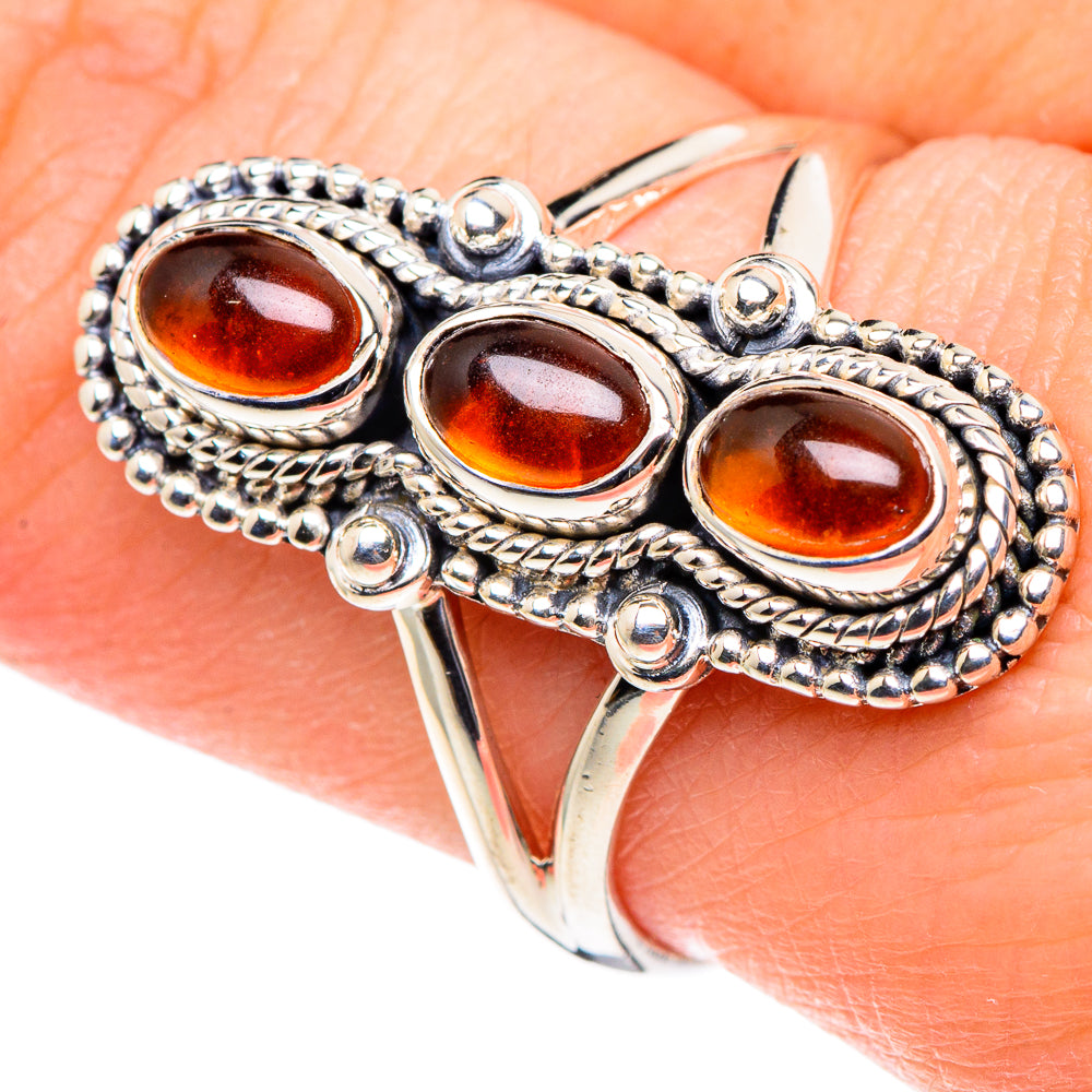 Carnelian Rings handcrafted by Ana Silver Co - RING93748