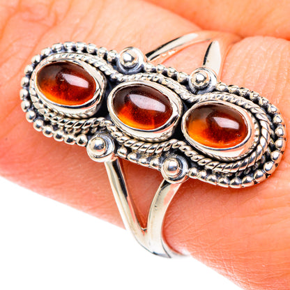Carnelian Rings handcrafted by Ana Silver Co - RING93748