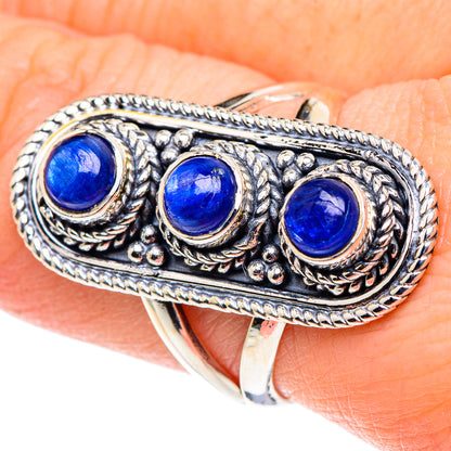 Lapis Lazuli Rings handcrafted by Ana Silver Co - RING93762