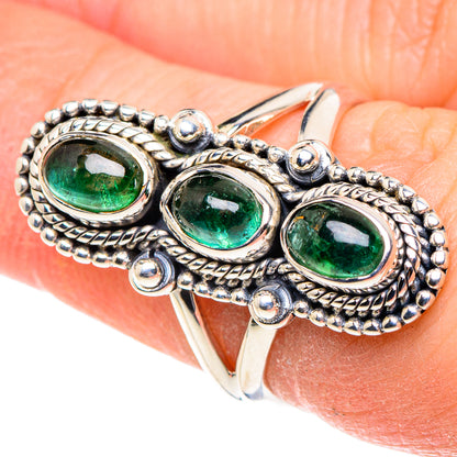 Green Aventurine Rings handcrafted by Ana Silver Co - RING93767