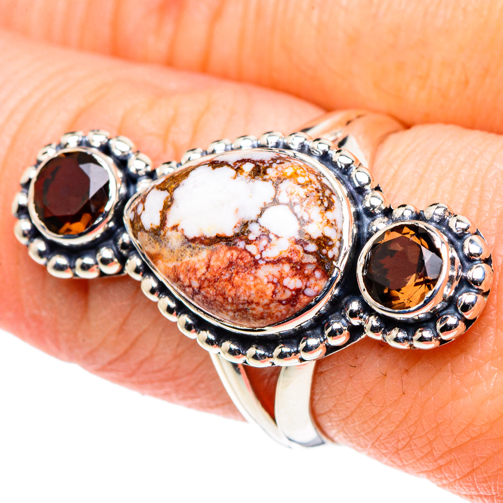 Wild Horse Jasper Rings handcrafted by Ana Silver Co - RING93769