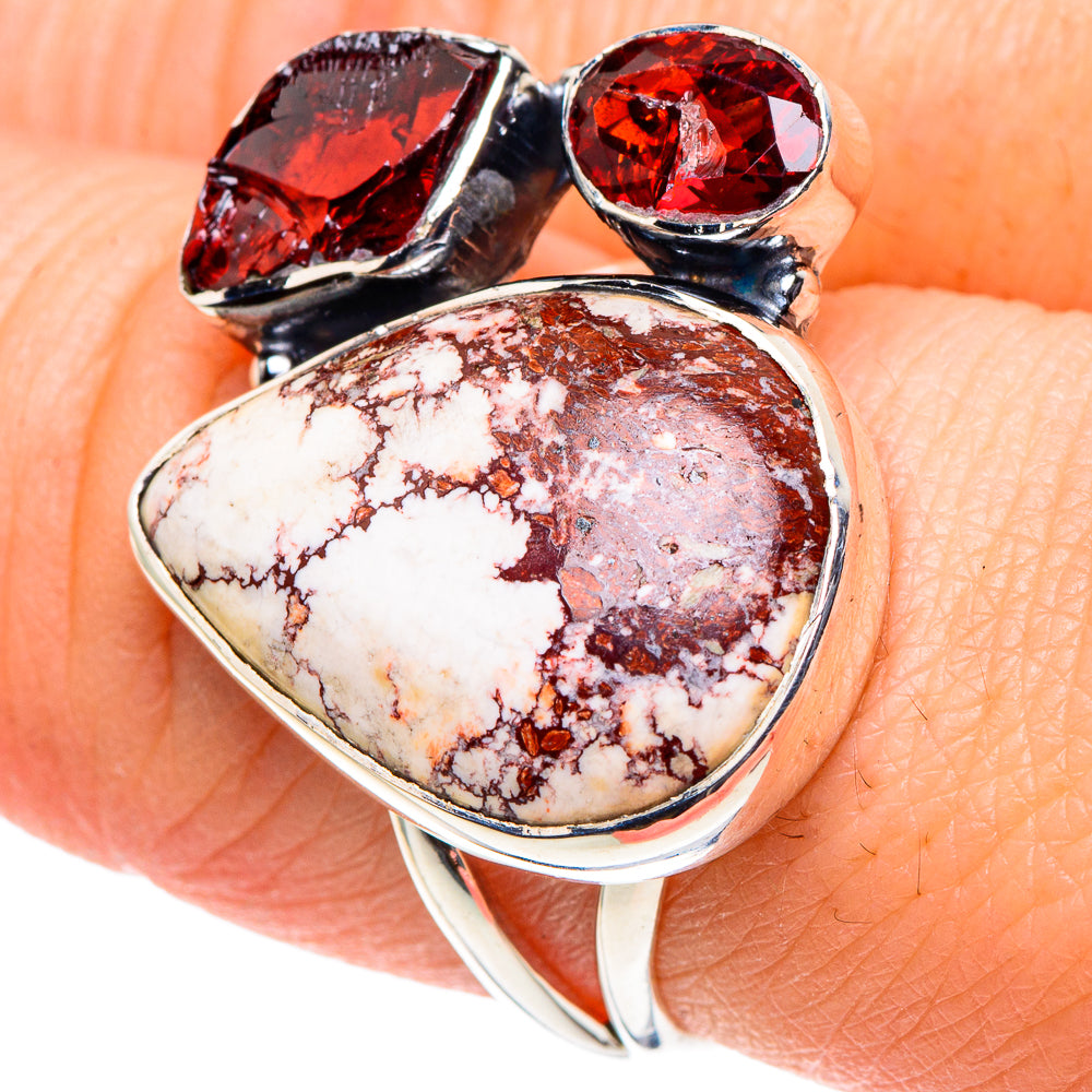 Wild Horse Jasper Rings handcrafted by Ana Silver Co - RING93795