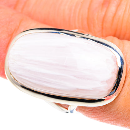 Scolecite Rings handcrafted by Ana Silver Co - RING93821