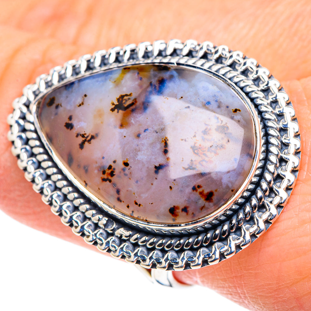 Montana Agate Rings handcrafted by Ana Silver Co - RING93823