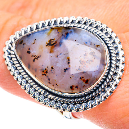Montana Agate Rings handcrafted by Ana Silver Co - RING93823