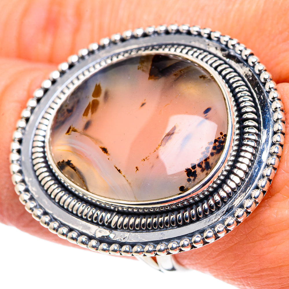 Montana Agate Rings handcrafted by Ana Silver Co - RING93824
