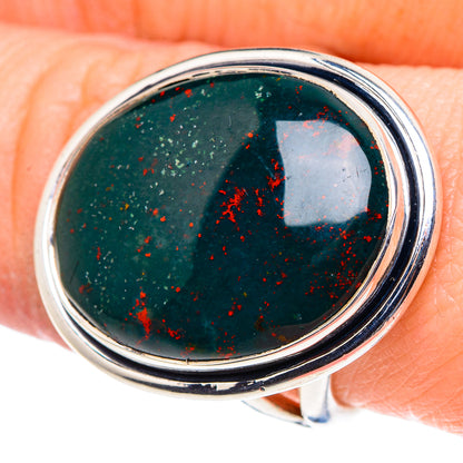 Bloodstone Rings handcrafted by Ana Silver Co - RING93842