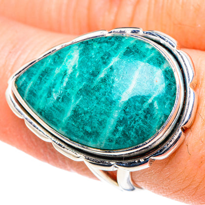 Amazonite Rings handcrafted by Ana Silver Co - RING93843