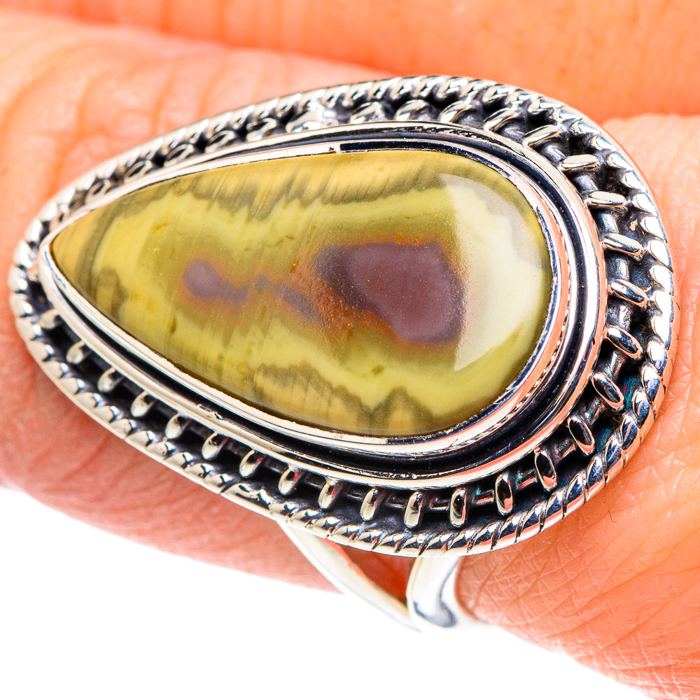 Willow Creek Jasper Rings handcrafted by Ana Silver Co - RING93844
