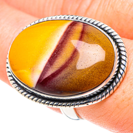 Mookaite Rings handcrafted by Ana Silver Co - RING93886