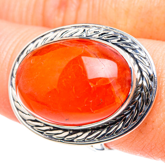 Carnelian Rings handcrafted by Ana Silver Co - RING93890