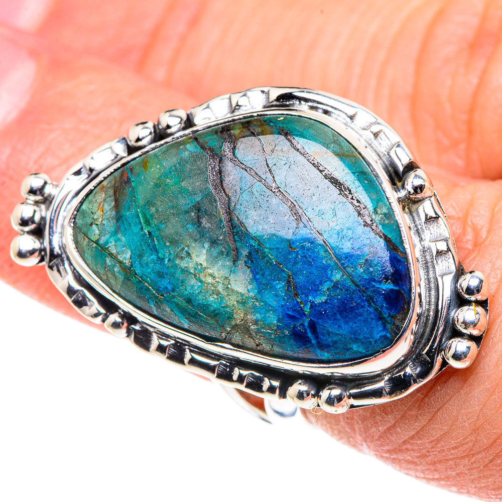 Apatite Rings handcrafted by Ana Silver Co - RING93910