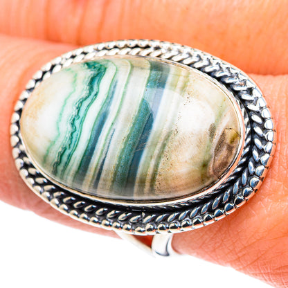 Ocean Jasper Rings handcrafted by Ana Silver Co - RING93915