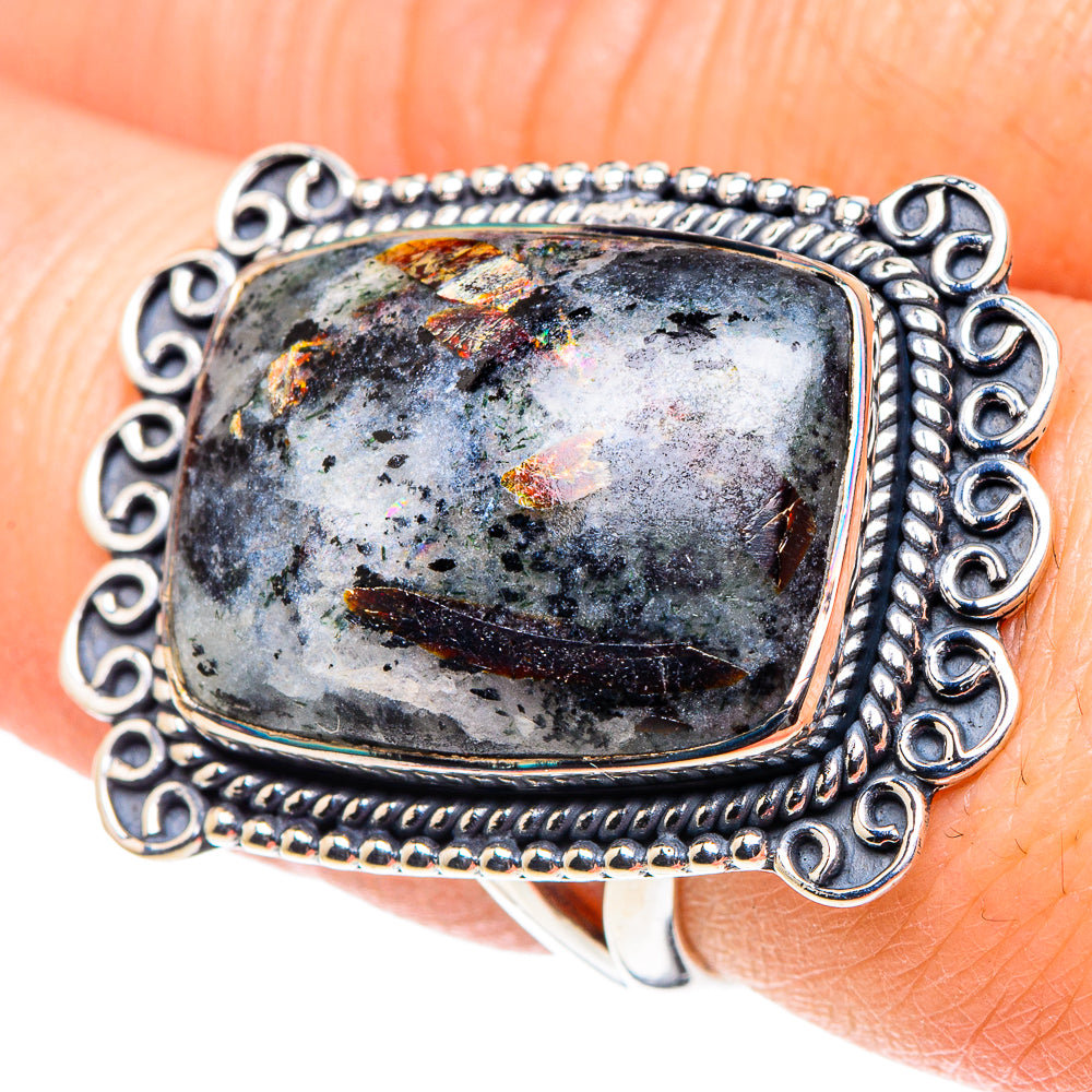 Astrophyllite Rings handcrafted by Ana Silver Co - RING93919