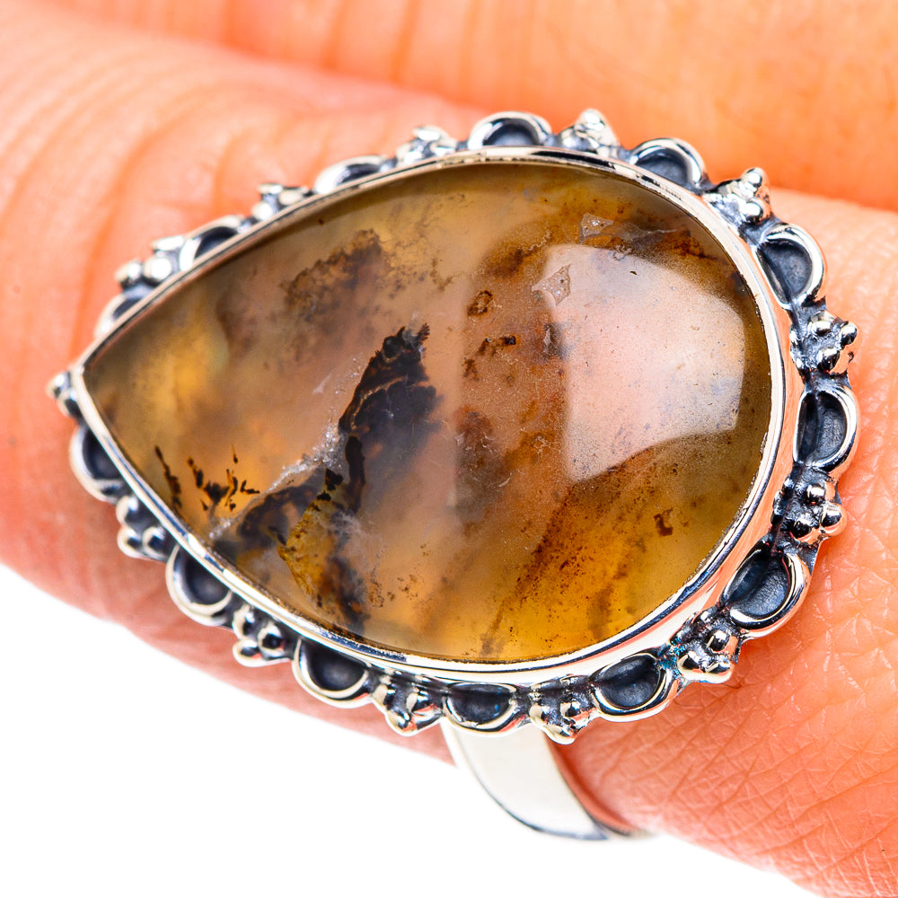 Montana Agate Rings handcrafted by Ana Silver Co - RING93920